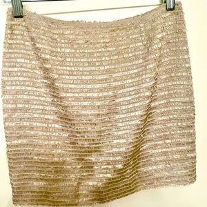 COPY - Alice & Olivia gold skirt